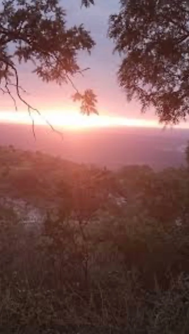 Atardecer entre las sierras de Capilla del Monte